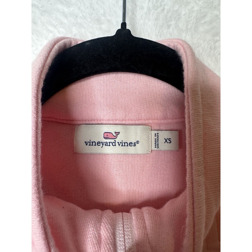 Vineyard Vines Light Pink Half-Zip Shep shirt - Picture 5 of 11